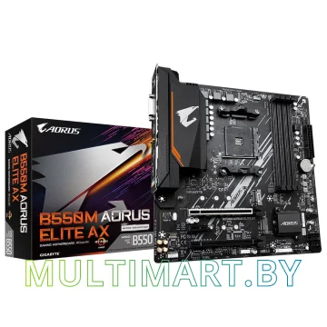 Материнская плата Gigabyte B550M Aorus Elite AX (rev. 1.3) картинка 4